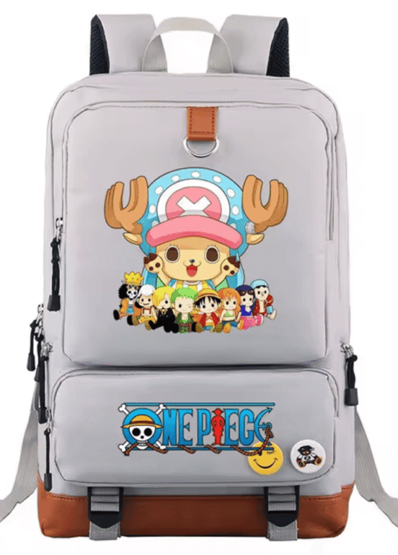 Anime One Piece Tony Tony Chopper And Friends Large Capacity Backpack