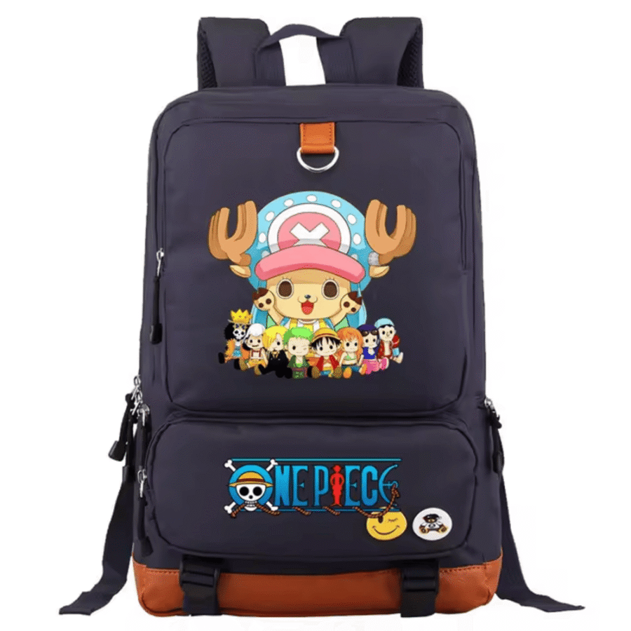 Anime One Piece Tony Tony Chopper And Friends Large Capacity Backpack Anime One Piece Tony Tony Chopper And Friends Large Capacity Backpack