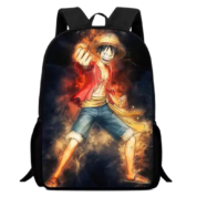 Anime Monkey D. Luffy School Bag