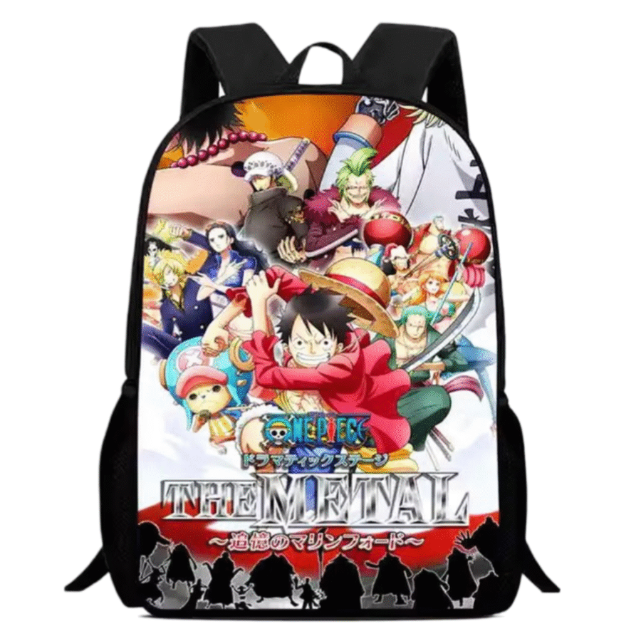 One Piece Anime Character School Bag One Piece Anime Character School Bag