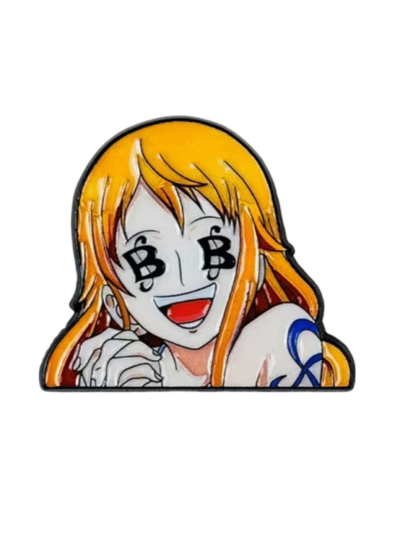 Anime One Piece Nami Enamel Pin