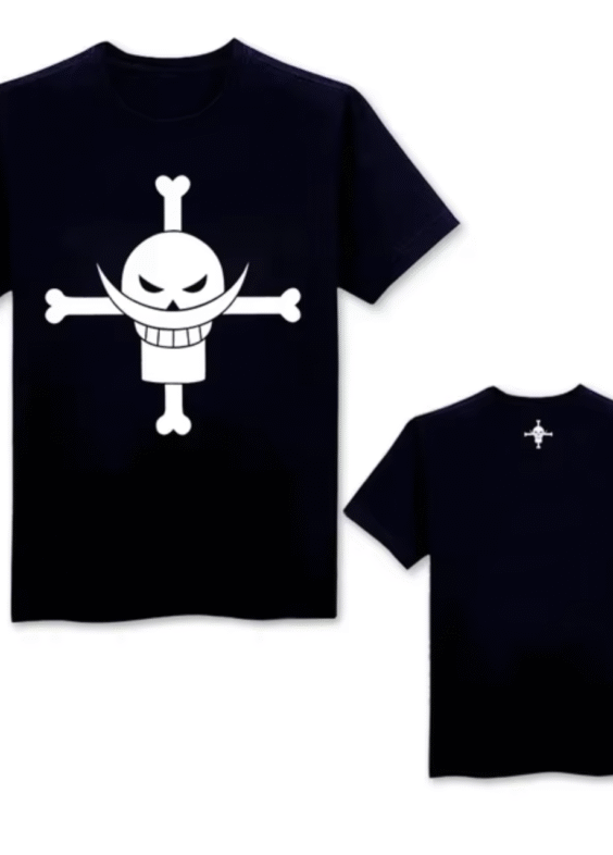 Anime One Piece Whitebeard Symbol T-Shirt