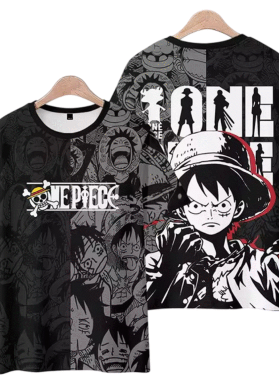 Anime One Piece Luffy T-Shirt For Men And Women
