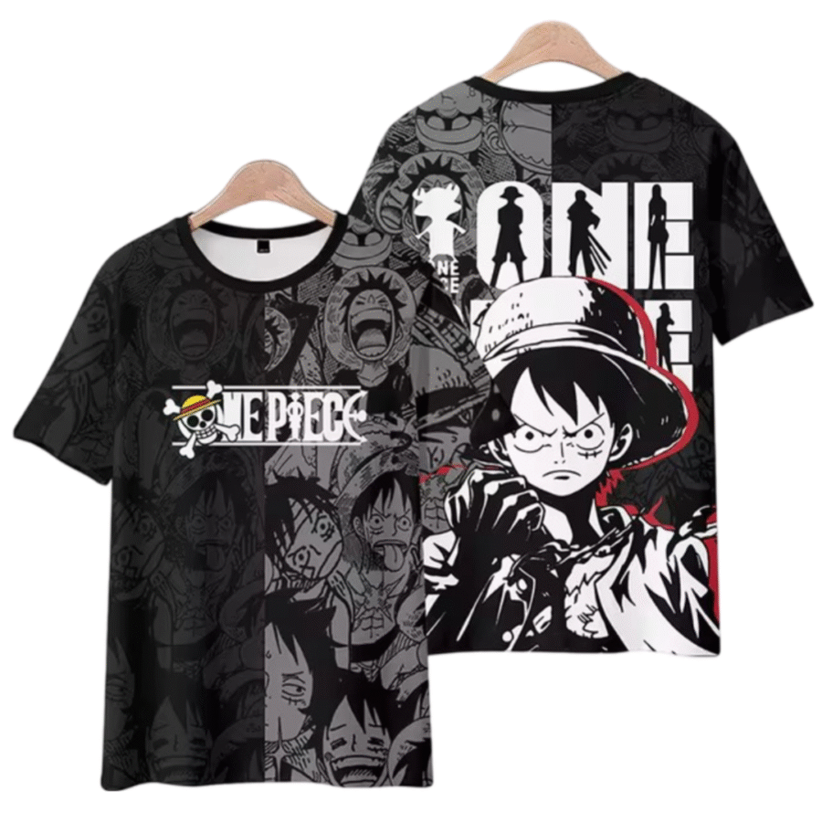 Anime One Piece Luffy T-Shirt For Men And Women Anime One Piece Luffy T-Shirt For Men And Women