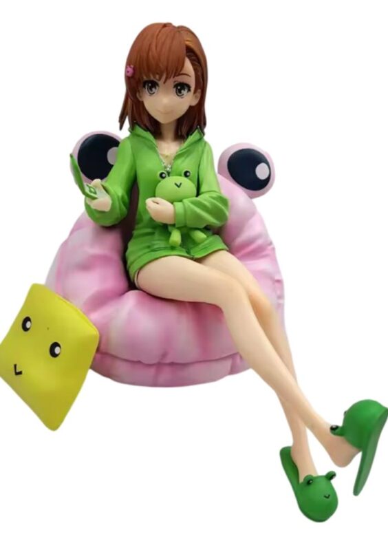 A Certain Magical Index Anime Mikoto Misaka Action Figure Toy