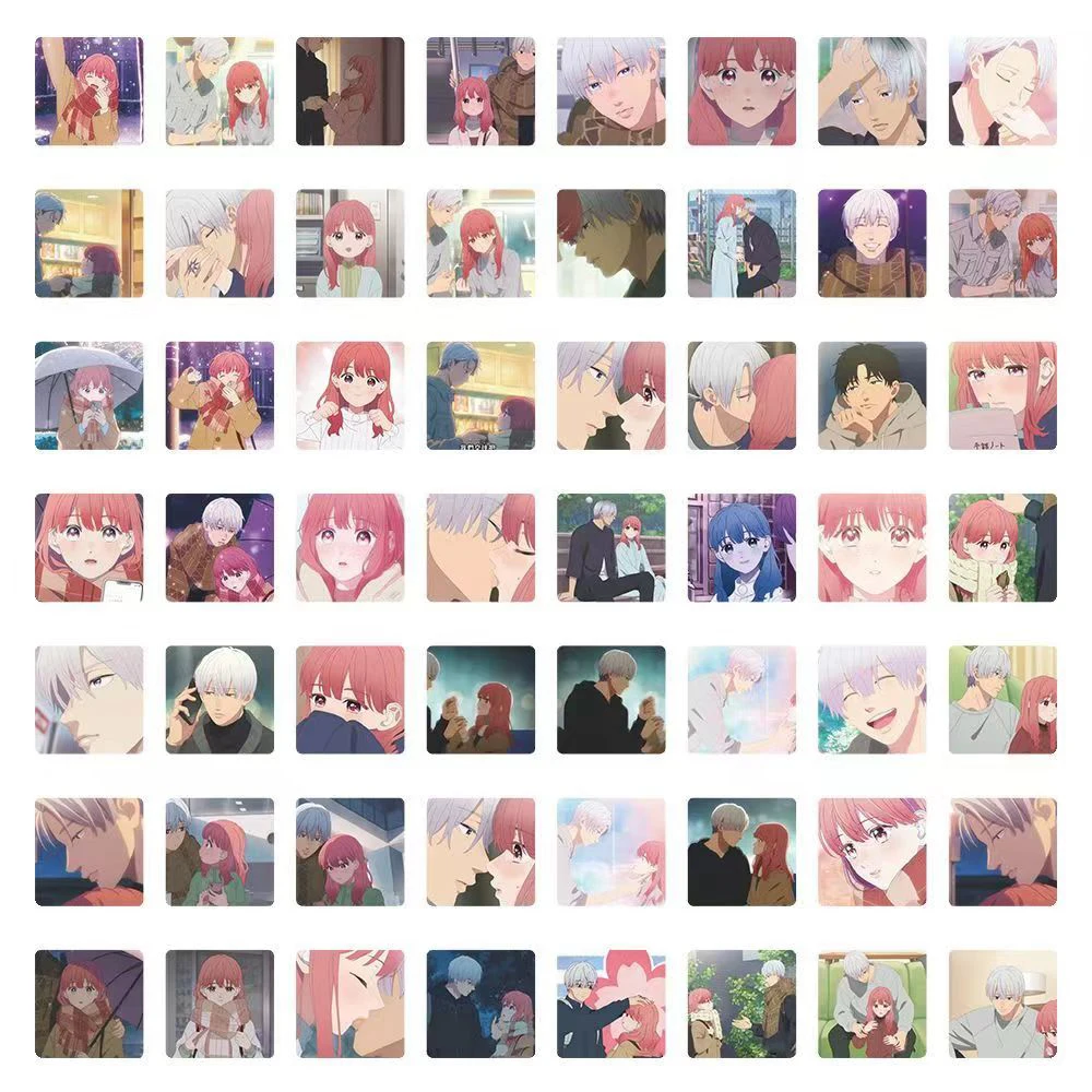 59Pcs Anime A Sign Of Affection Waterproof Stickers