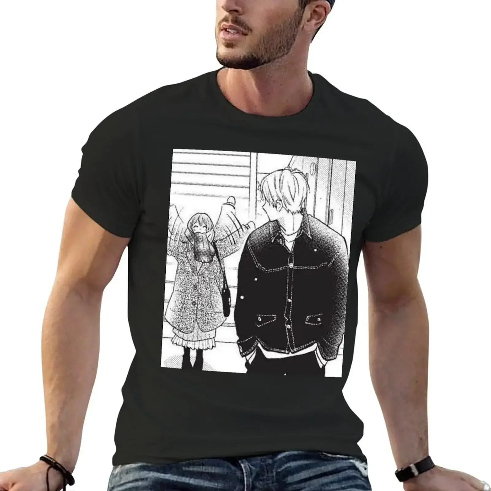 A Sign Of Affection Anime Itsuomi Nagi And Yuki Itose T-Shirt For Men A Sign Of Affection Anime Itsuomi Nagi And Yuki Itose T-Shirt For Men