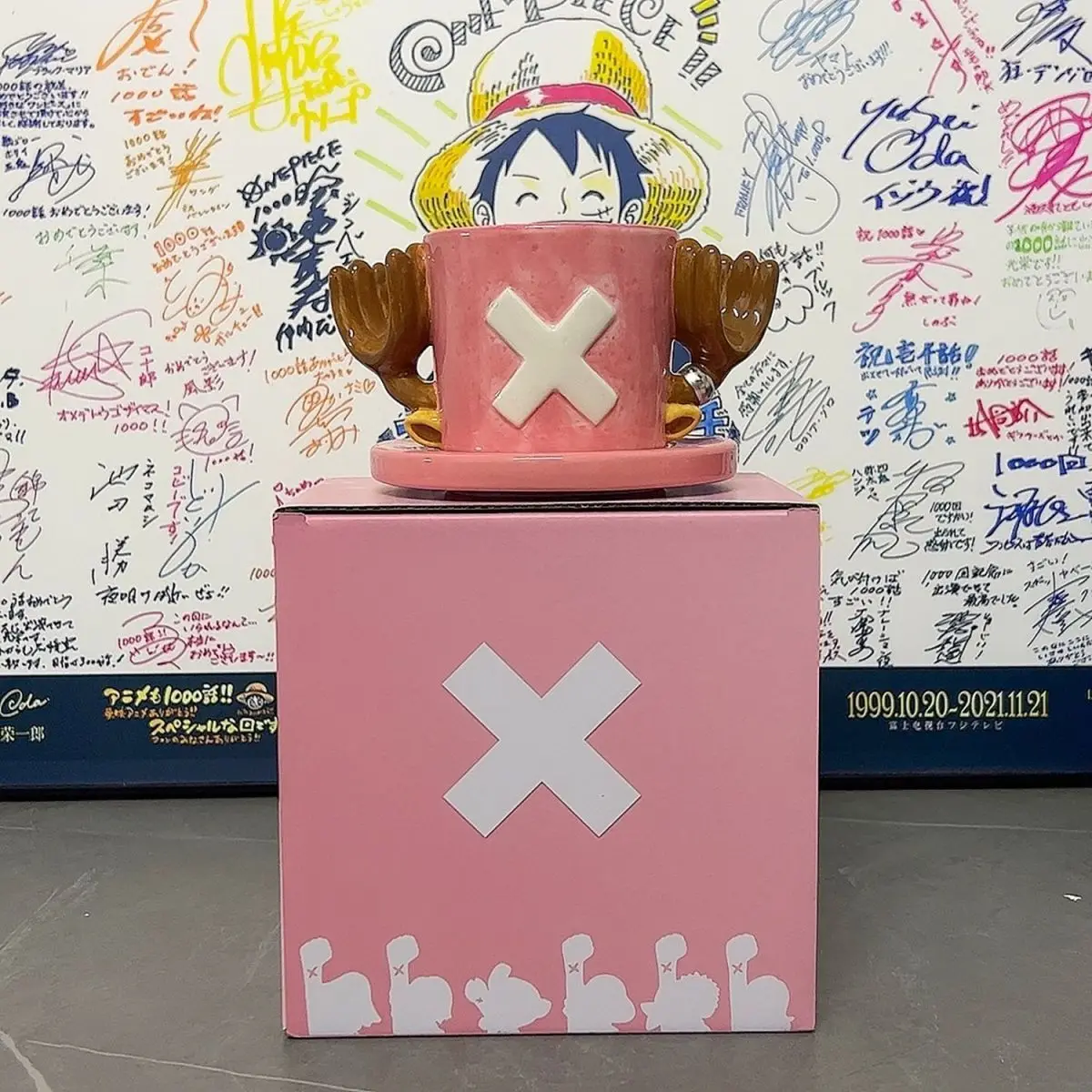 Anime One Piece Tony Tony Chopper Hat Shaped Coffee Cup Anime One Piece Tony Tony Chopper Hat Shaped Coffee Cup