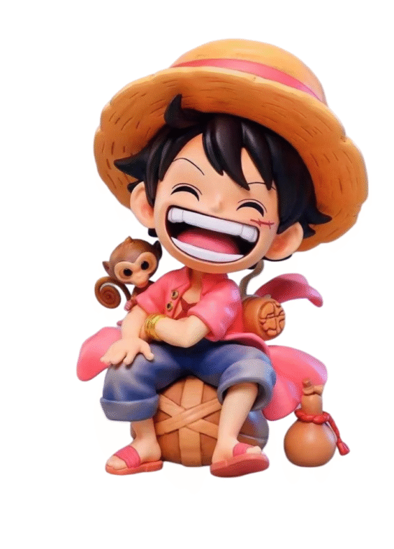 One Piece Anime Monkey D. Luffy Action Figure PVC Toy
