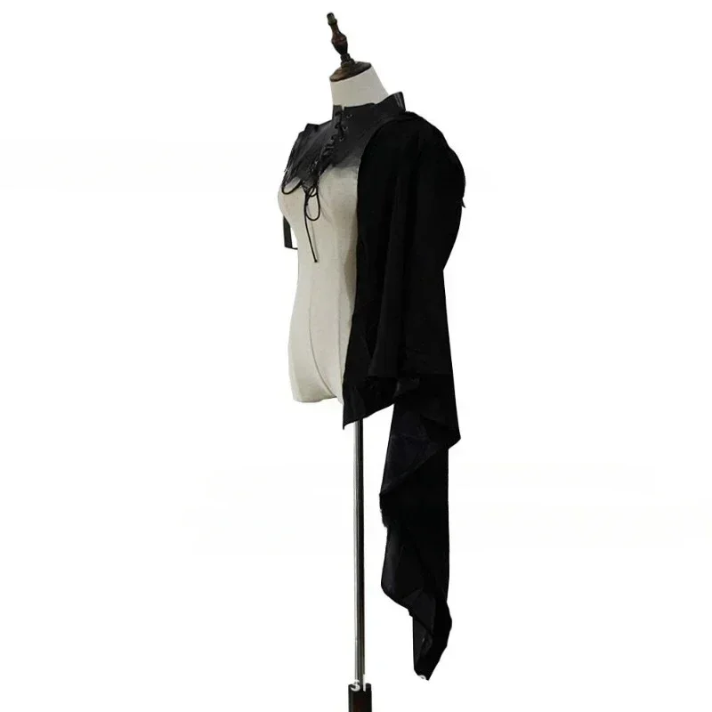 Anime My Hero Academia Lace Up Standing Collar Cape Cosplay