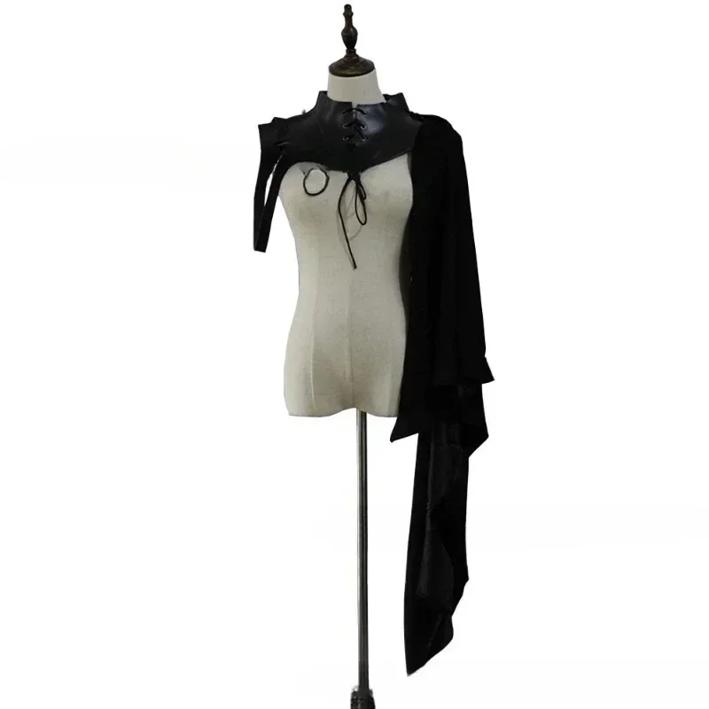 Anime My Hero Academia Lace Up Standing Collar Cape Cosplay