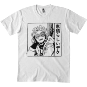 Anime My Hero Academia Hawks Printed T-Shirt