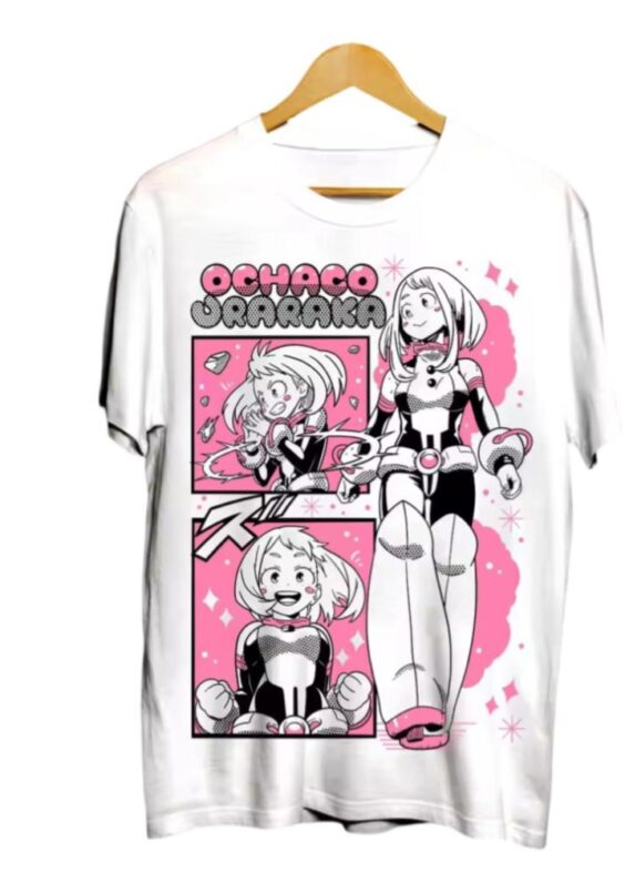Anime My Hero Academia Ochaco Uraraka T-Shirt