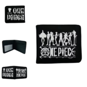 Anime One Piece Characters Silhouette Printed Wallet