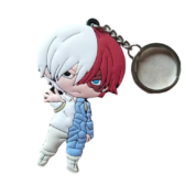 Anime My Hero Academia Shoto Todoroki Keychain