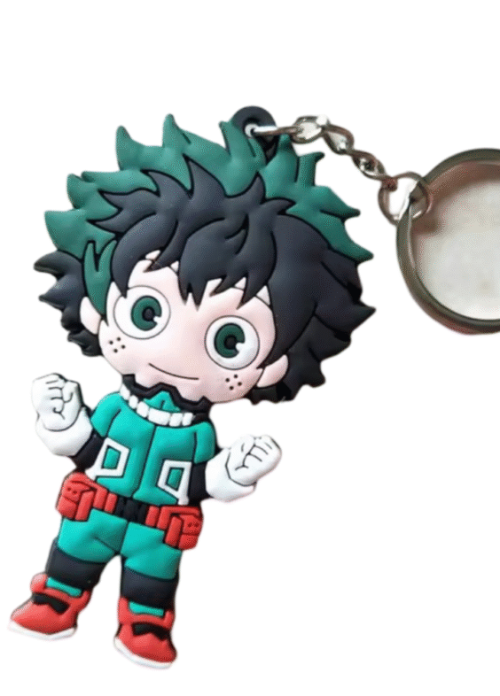 Anime My Hero Academia Izuku Midoriya Keychain