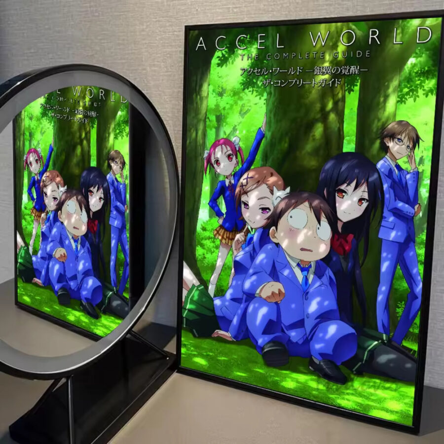 Accel World Kuroyukihime Anime Wall Art Poster