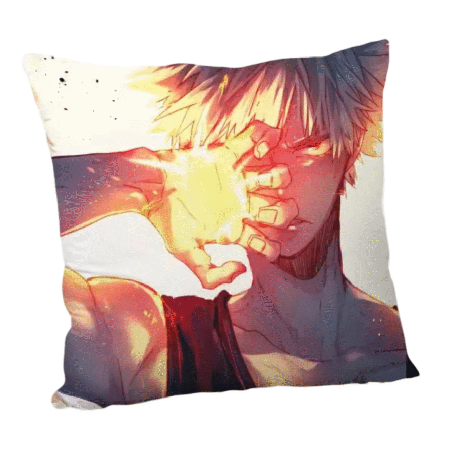 Anime My Hero Academia Katsuki Bakugo Printed Pillowcase Anime My Hero Academia Katsuki Bakugo Printed Pillowcase