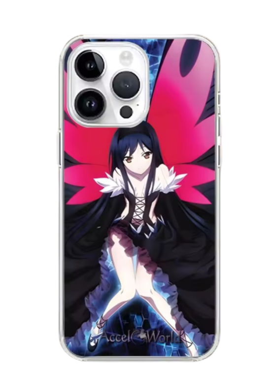 Accel World Kuroyukihime Anime Mobile Phone Case For iPhone