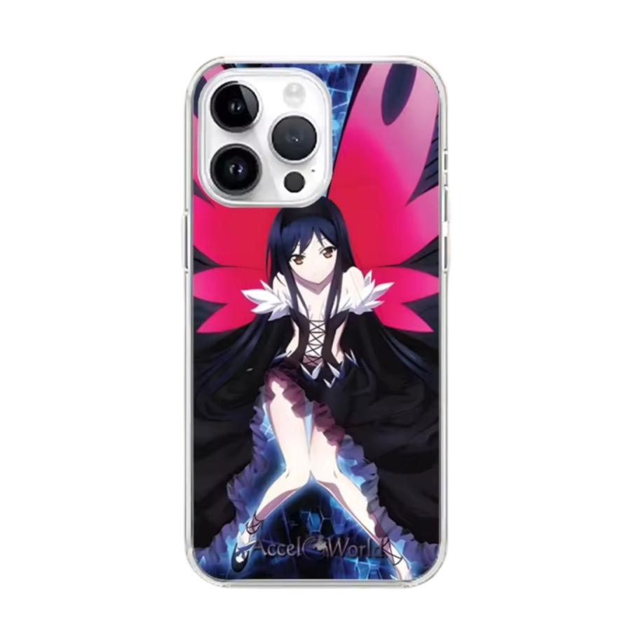 Accel World Kuroyukihime Anime Mobile Phone Case For iPhone