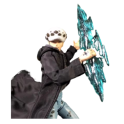 Anime One Piece Trafalgar D Water Law Gamma Knife Humanoid Toy