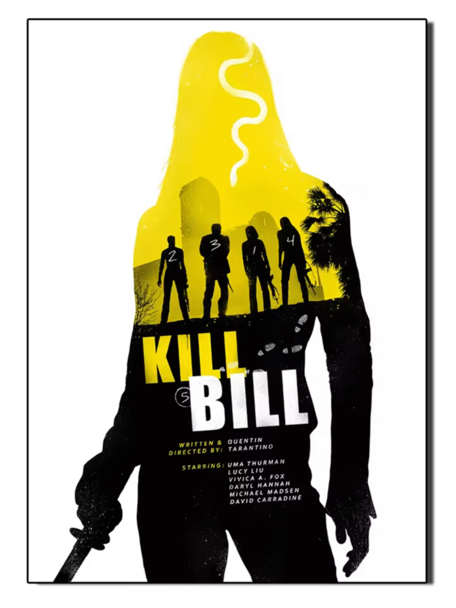 Anime Kill Bill Poster Painting Wall Art Anime Kill Bill Poster Painting Wall Art