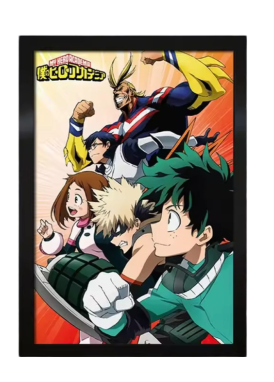 My Hero Academia Character Anime Painting Wall Decor