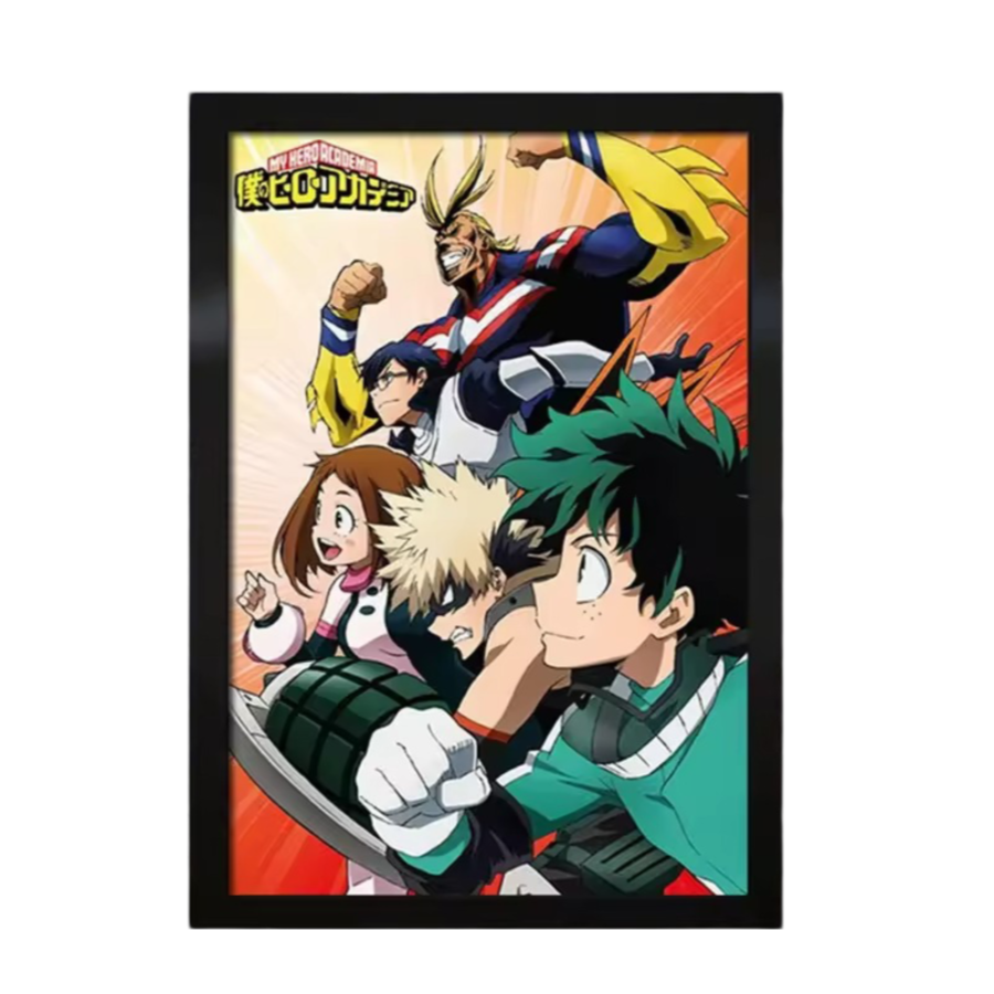 My Hero Academia Character Anime Painting Wall Decor