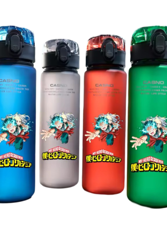 Anime My Hero Academia Deku And Eri Water Bottle