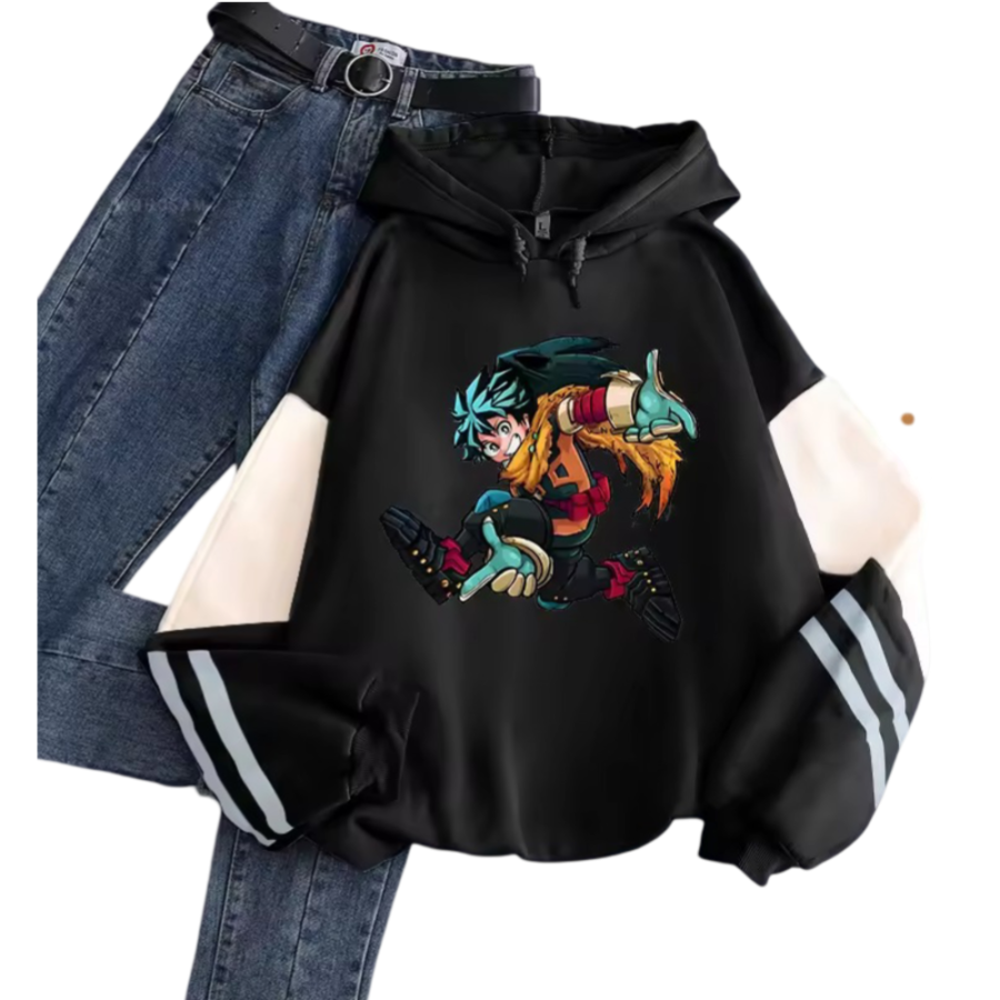 My Hero Academia Izuku Midoriya Anime Pullover