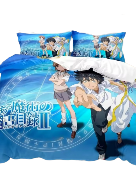 Anime A Certain Magical Index Season 2 Bedding Set
