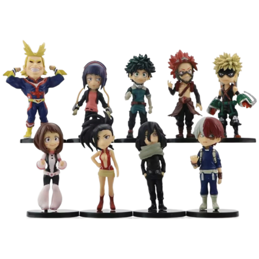 9Pcs/Set Anime My Hero Academia Toy 9Pcs/Set Anime My Hero Academia Toy