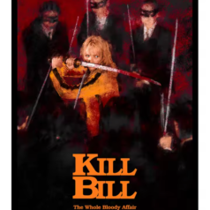 Anime Kill Bill: The Whole Bloody Affair Painting Wall Art