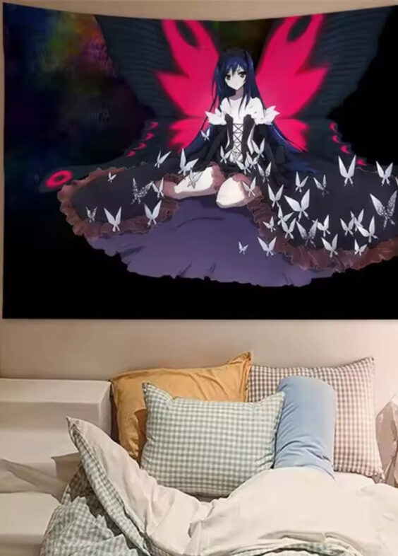 Anime Kuroyukihime Accel World Print Wall Tapestry