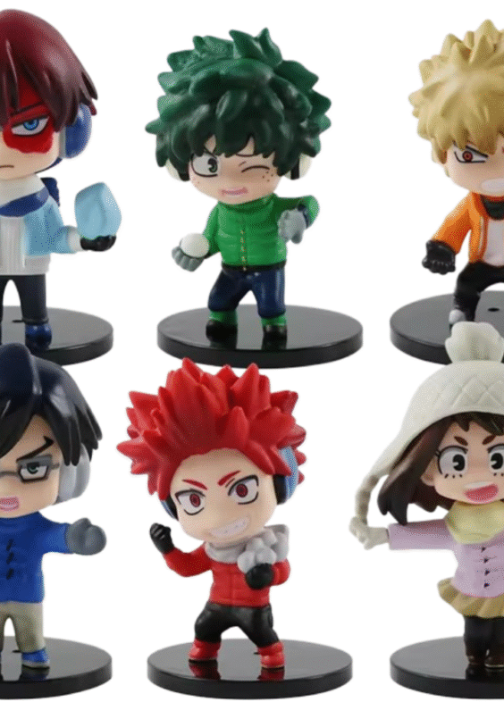6Pcs/Set Anime My Hero Academia Toy