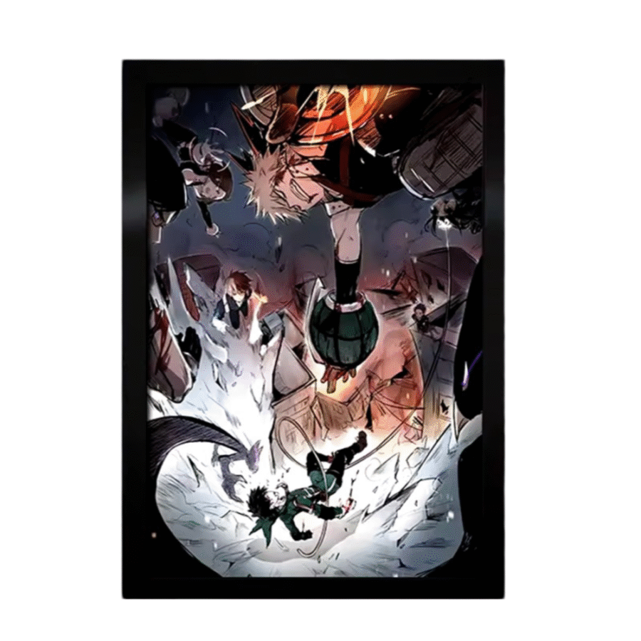 Anime My Hero Academia Canvas Painting Wall Decor Anime My Hero Academia Canvas Painting Wall Decor