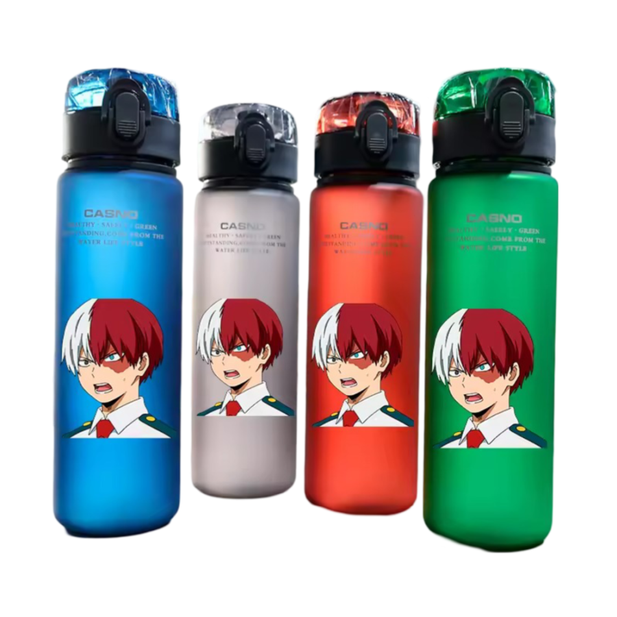 My Hero Academia Anime Shoto Todoroki Water Bottle