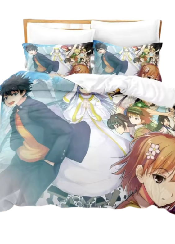 Anime A Certain Magical Index Season 2 Characters Bedding Set