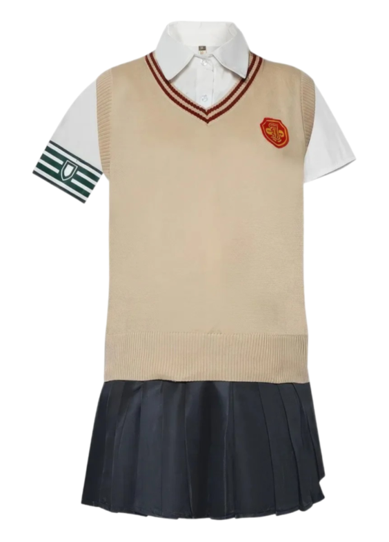 Anime A Certain Magical Index Misaka Mikoto Wig And School Uniform Cosplay Costume