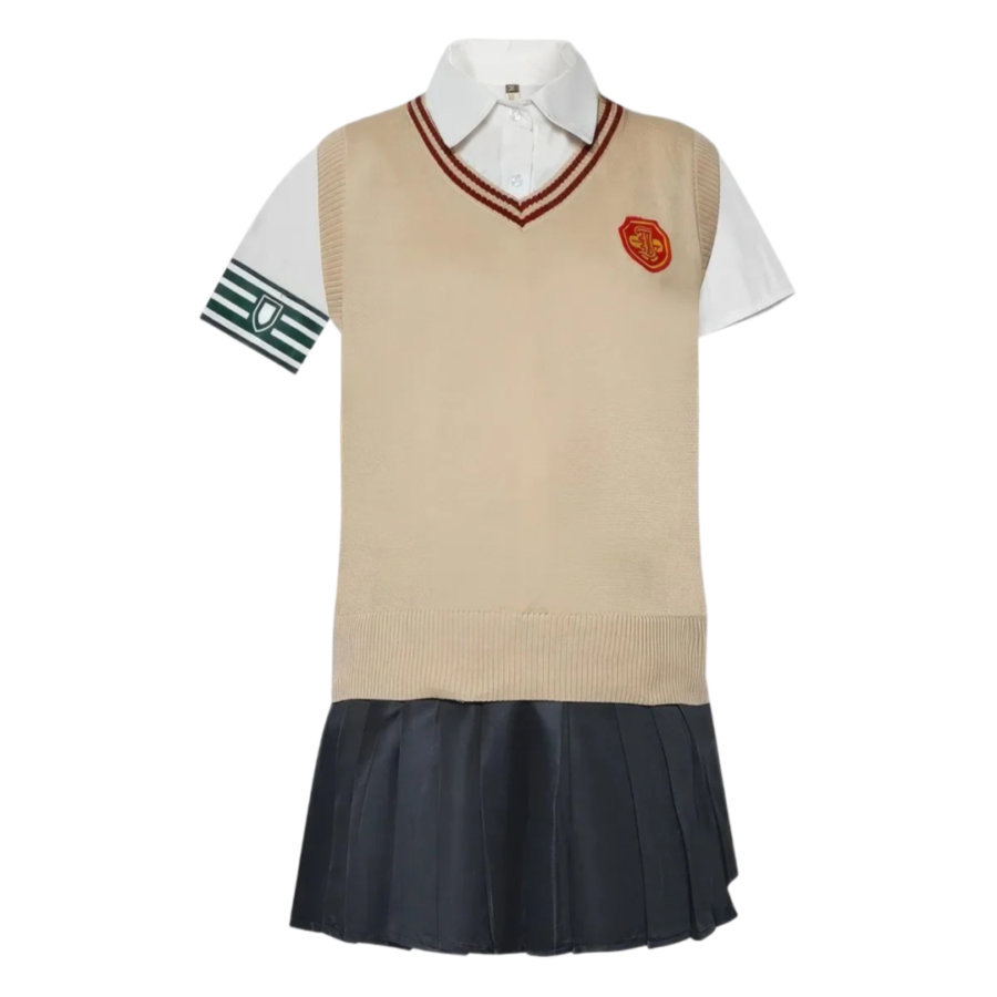 Anime A Certain Magical Index Misaka Mikoto Wig And School Uniform Cosplay Costume