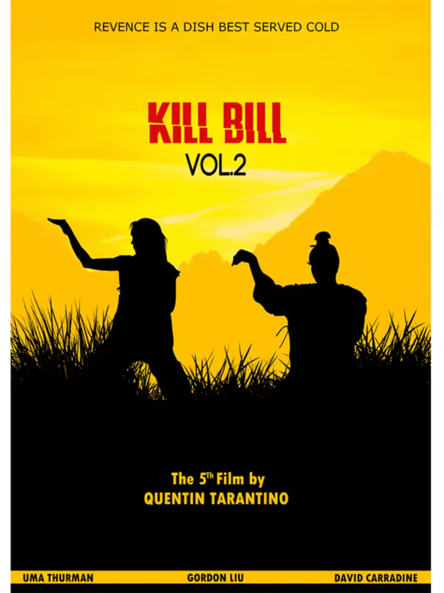 Anime Kill Bill: Volume 2 Painting Wall Art Anime Kill Bill: Volume 2 Painting Wall Art