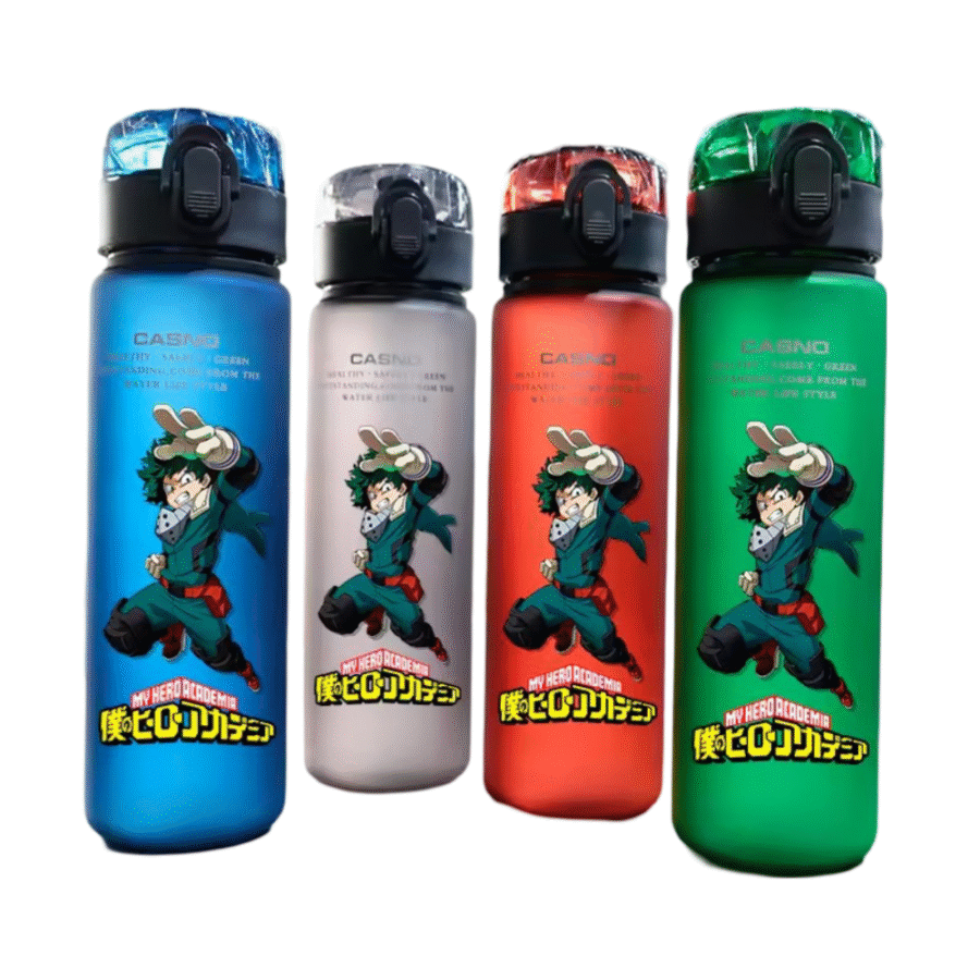 Anime My Hero Academia Izuku Midoriya Water Bottle Anime My Hero Academia Izuku Midoriya Water Bottle