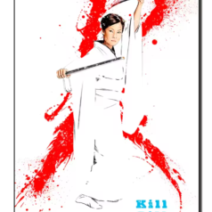 Anime Kill Bill O-Ren Ishii Painting Wall Art