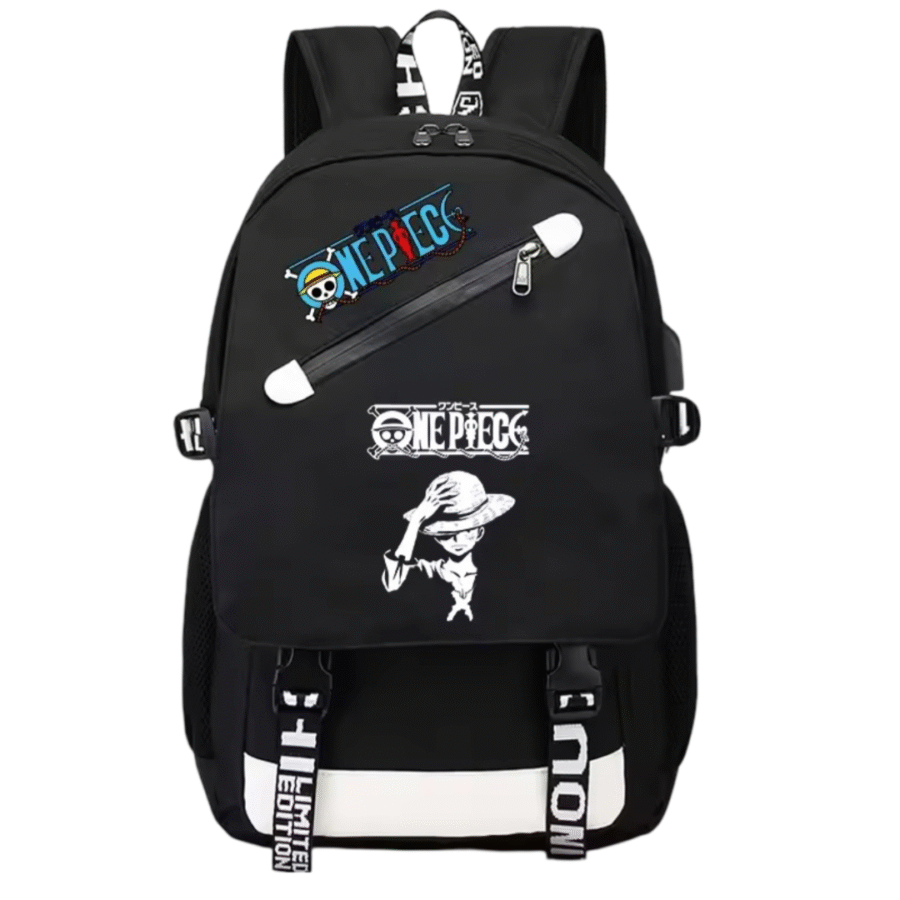Anime One Piece Monkey D. Luffy Backpack For Students Anime One Piece Monkey D. Luffy Backpack For Students
