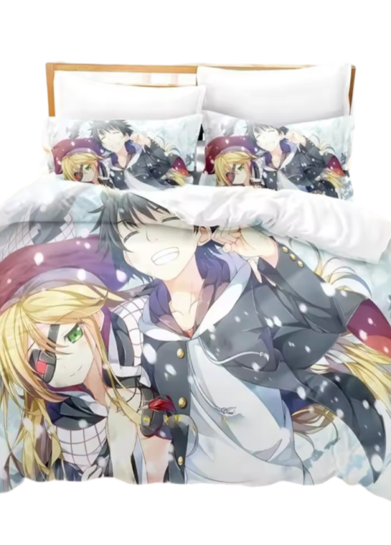 A Certain Magical Index Anime Characters Print Bedding Set