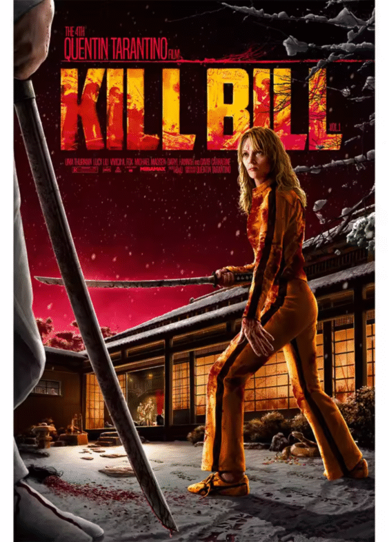 Anime Kill Bill The 4th Quentin Tarantino Painting Wall Art