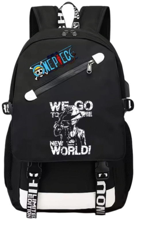 Anime One Piece Luffy Backpack For Students