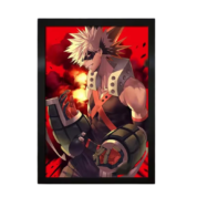 My Hero Academia Anime Katsuki Bakugo Painting Wall Decor