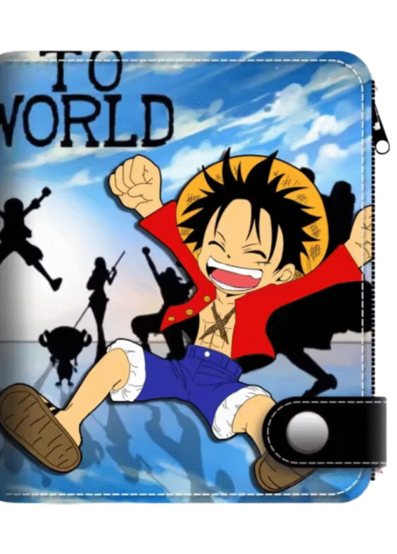 Anime One Piece Luffy Pu Leather Wallet