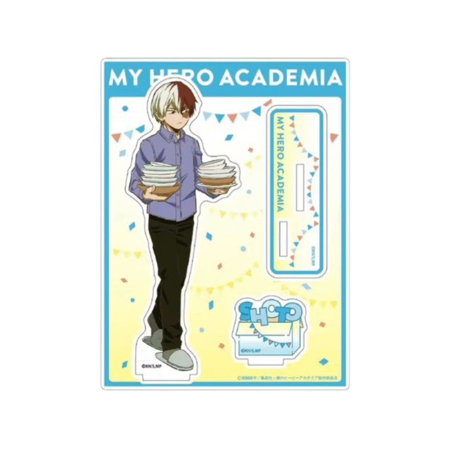 Anime My Hero Academia Shoto Todoroki Acrylic Stand Anime My Hero Academia Shoto Todoroki Acrylic Stand